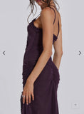 JADED LONDON FATALE MAXI DRESS IN DUSK SIZE 8 / UK12