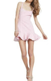 BARDOT PINK DROP WAIST RUFFLE DRESS SIZE 6