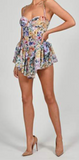 DREAMY FLOWER GARDENS MINI MINI DRESS